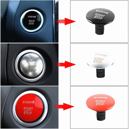 1x Black Engine Start Stop Button for Mercedes Benz ML GL R S E Class (2006-2015)