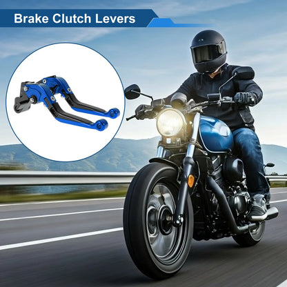 Adjustable Short Brake Clutch Lever 1 Pair for Kawasaki NINJA650R (2009–2016)