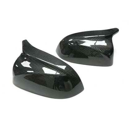 Carbon Fiber Rear Mirror Covers for BMW X3 G01 X4 G02 X5 G05 (2018-2024)