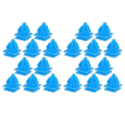 50Pcs Blue Rocker Panel Retainer Clips for Hyundai JK (2007-2018)