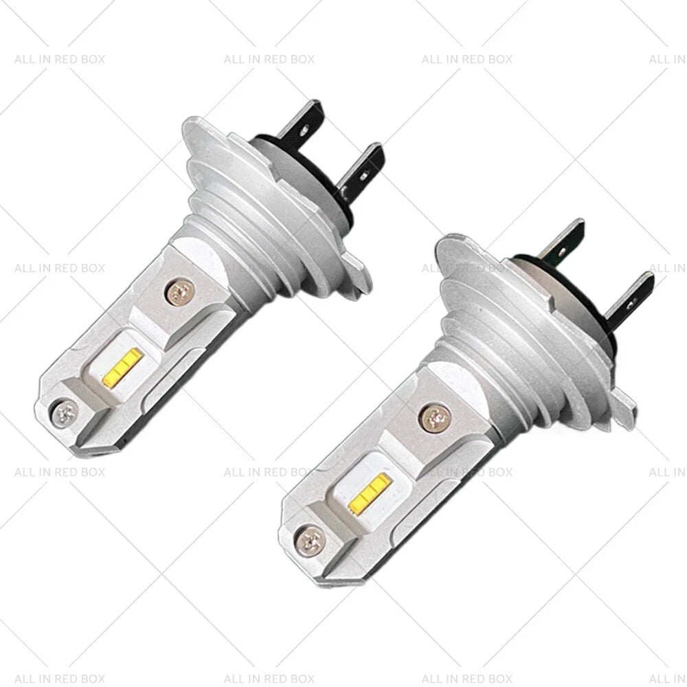 H7 LED Headlight Bulbs 6500K White for Car (Various Years)