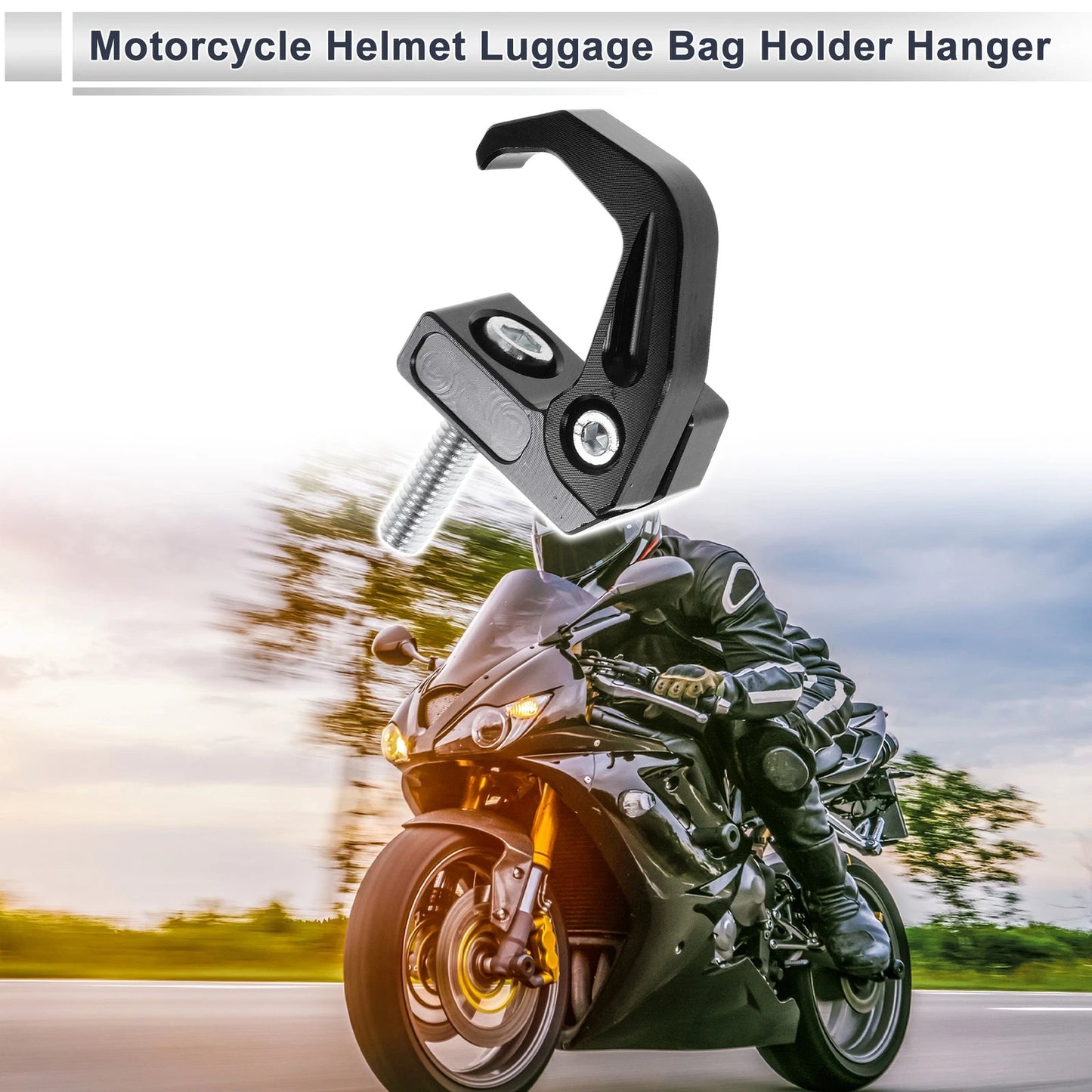 Square W/ Slot Motorcycle Hanging Hook 1 Set Hanging Hook