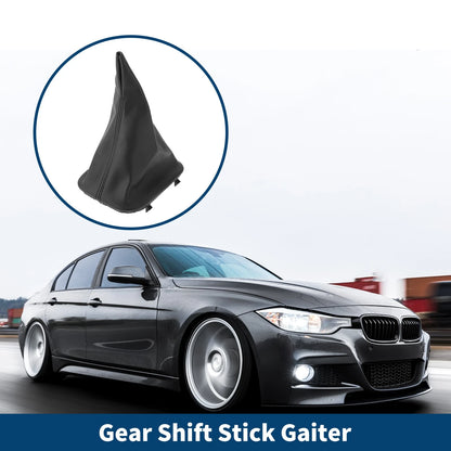 Black Leather Gear Shift Stick Gaiter for BMW E30 (1981-1991)