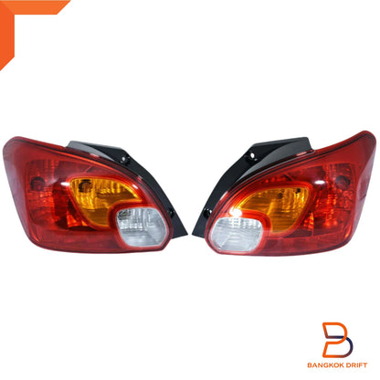Pair Tail Lamp Rear Light for Mitsubishi Mirage Hatchback (2012-2017)