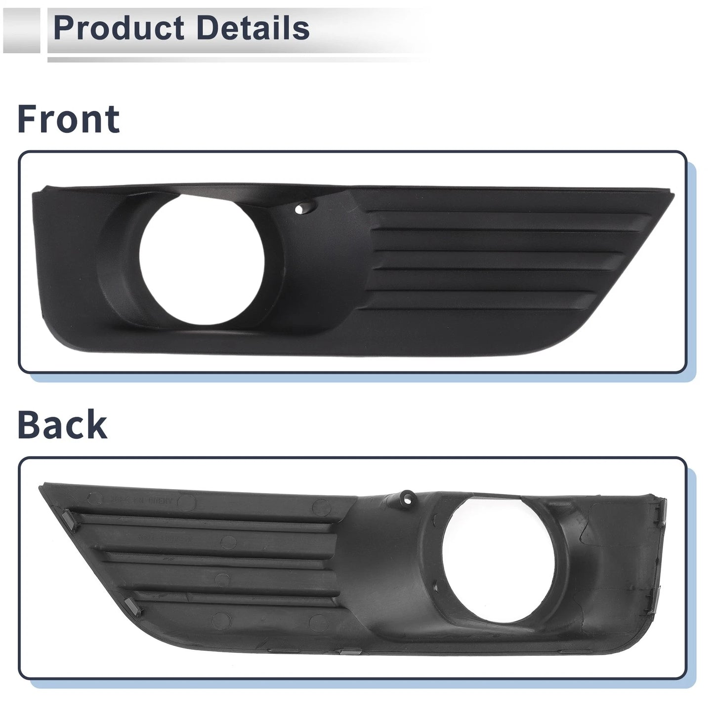 Front Right Fog Light Grill for Ford Focus (2005-2006)