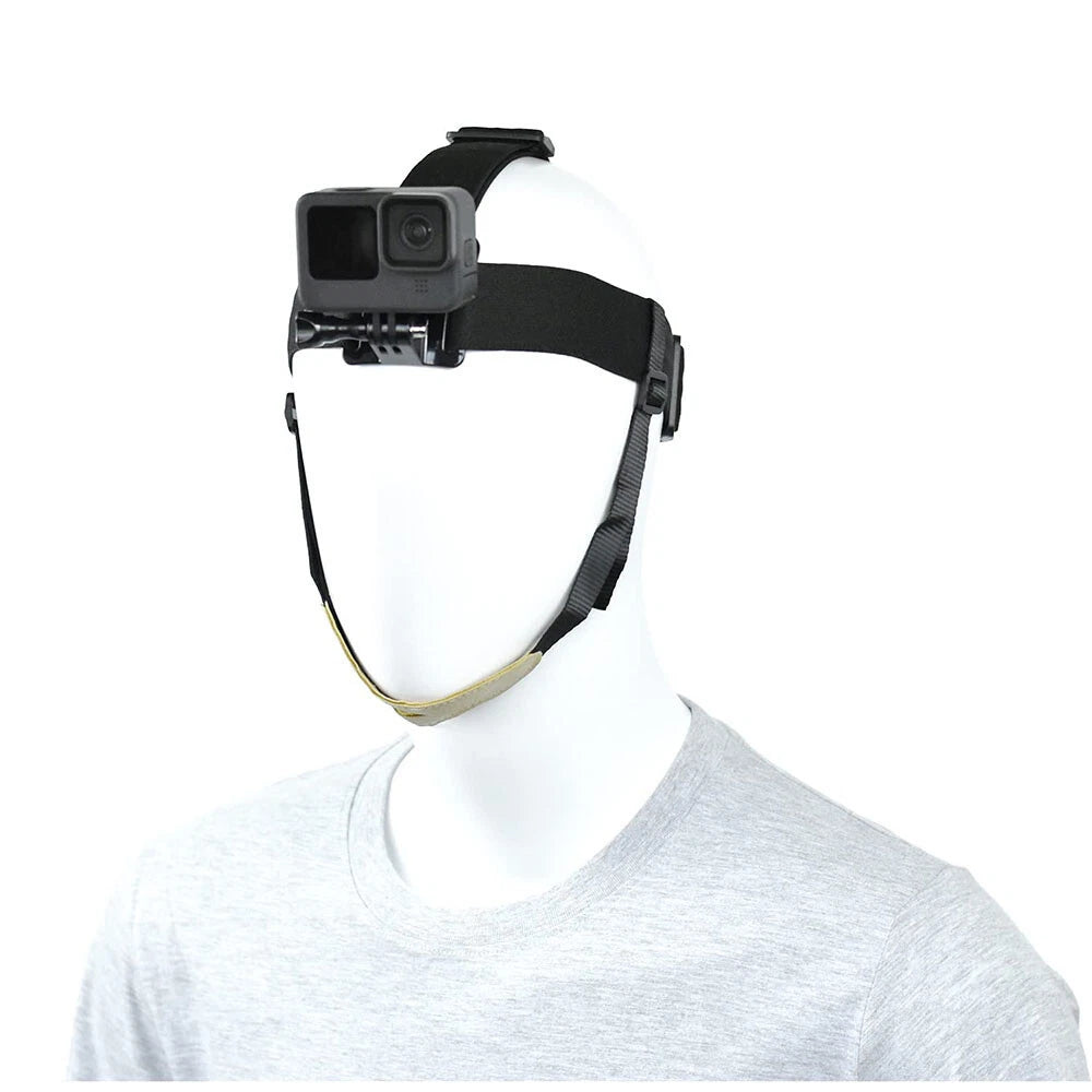 Adjustable Head Mount Band Strap for GoPro Hero 12-6 & DJI OSMO Camera