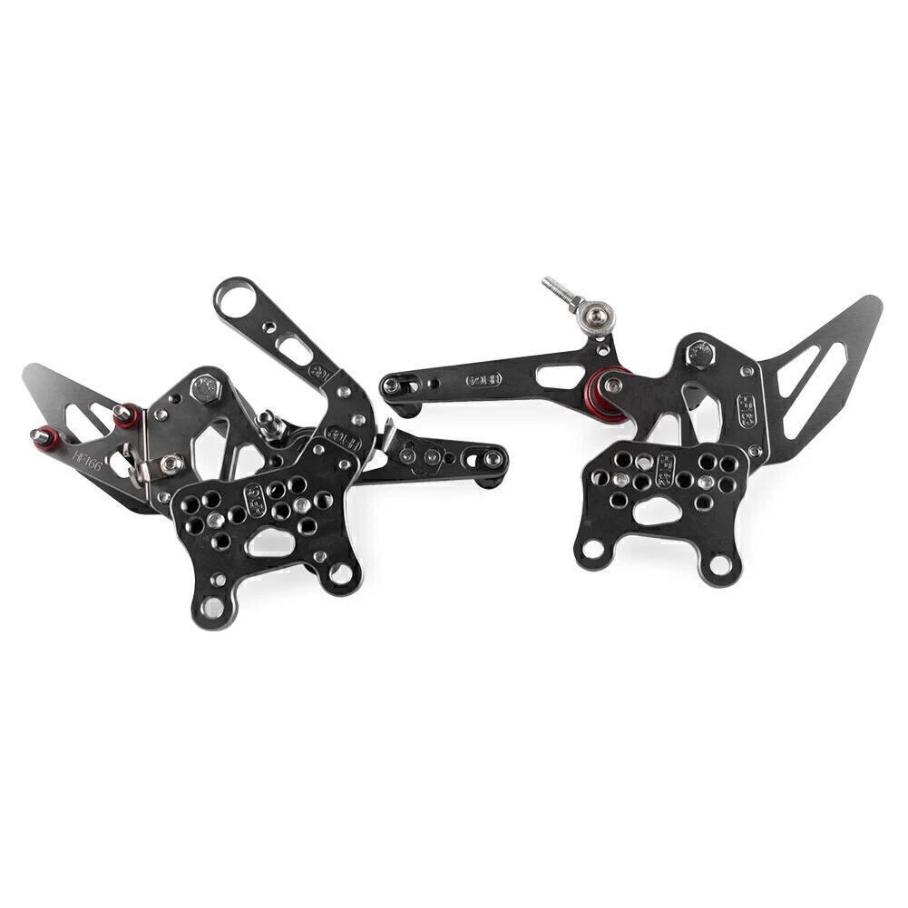 Rearset Foot Pegs for Aprilia RSV4 2009-2011 - Grey