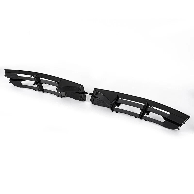 2 x Front Bumper Fog Light Lamp Grill Covers for Audi Q7 (2010-2015)