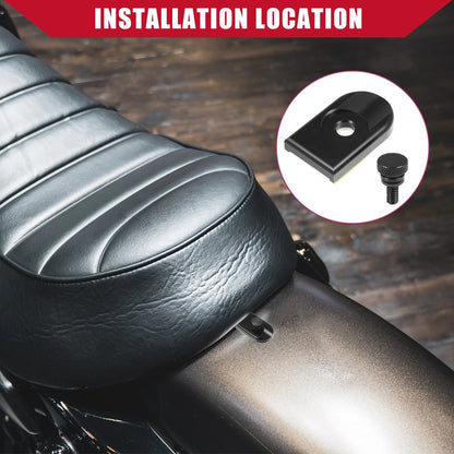 1 Set Seat Bolt Screw with Cover for Harley Davidson Touring