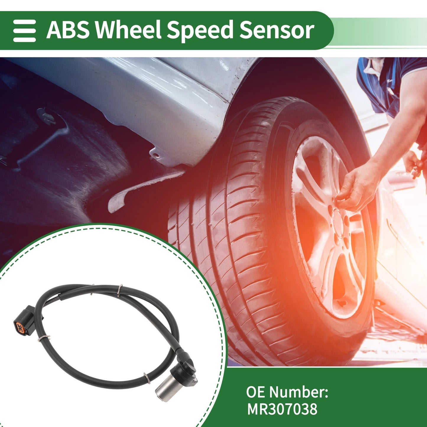 ABS Wheel Speed Sensor for Mitsubishi Montero (1998-2004)
