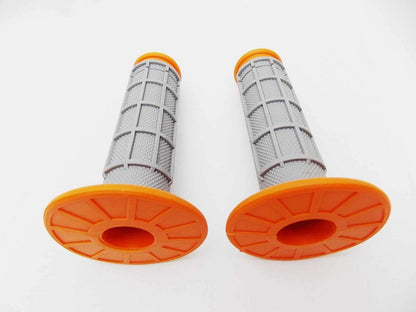 Orange Grey Forseti Hand Grip Set for Yamaha YZ125