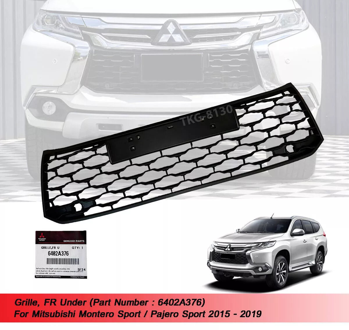 Grille for Mitsubishi Montero Pajero Sport 2015-2019 (2015-2019)