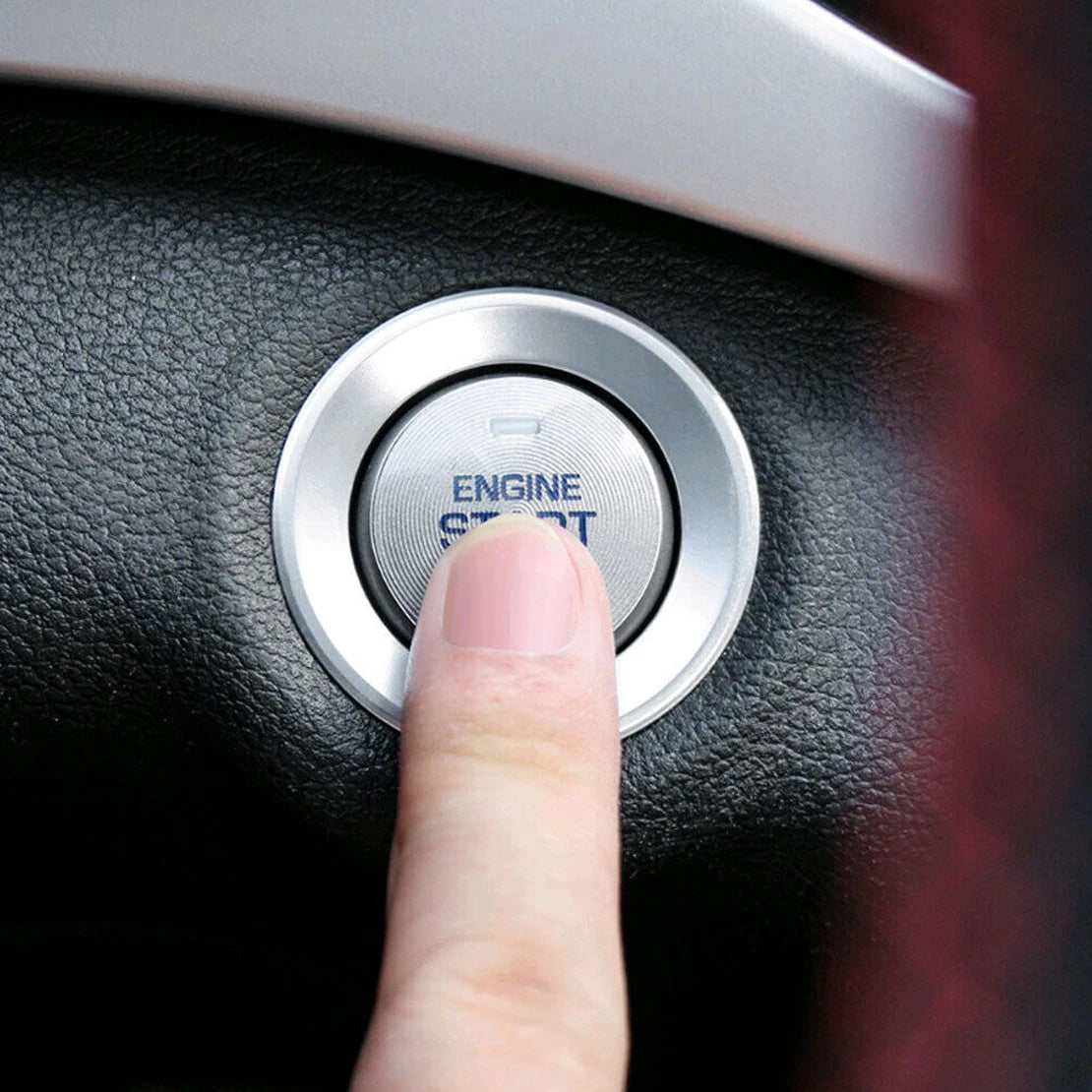 Invisible Engine Ignition Start Stop Button Sticker Covers for Acc Sk