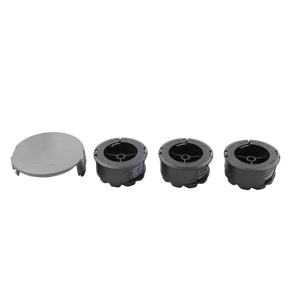3 x Trimmer Spool w/ Cover for GrassCut 18 (2018-2023)