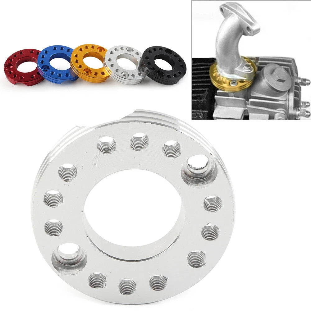 CNC Adjuster Carburetor Inlet Manifold Spinner Plate 28MM for Pit Dirt Bike Quad