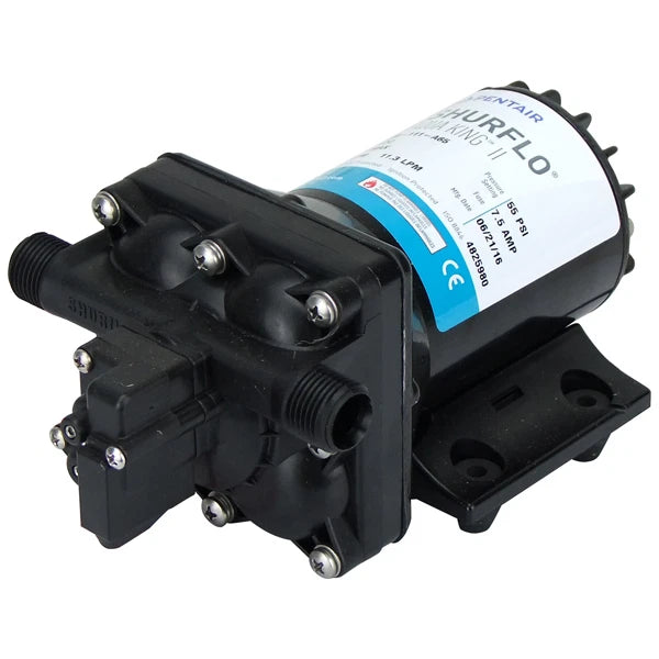 Shurflo Aqua King II 12V Water Pump 11.35 LPM for Caravan/Boat