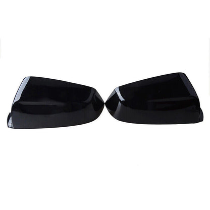 Gloss Black Side Mirror Covers for BMW E60 E61 E63 E64 (2008-2012)