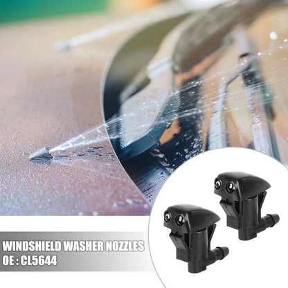 2 x Windshield Washer Nozzle Kit for Toyota Sienna Solara Corolla Tundra