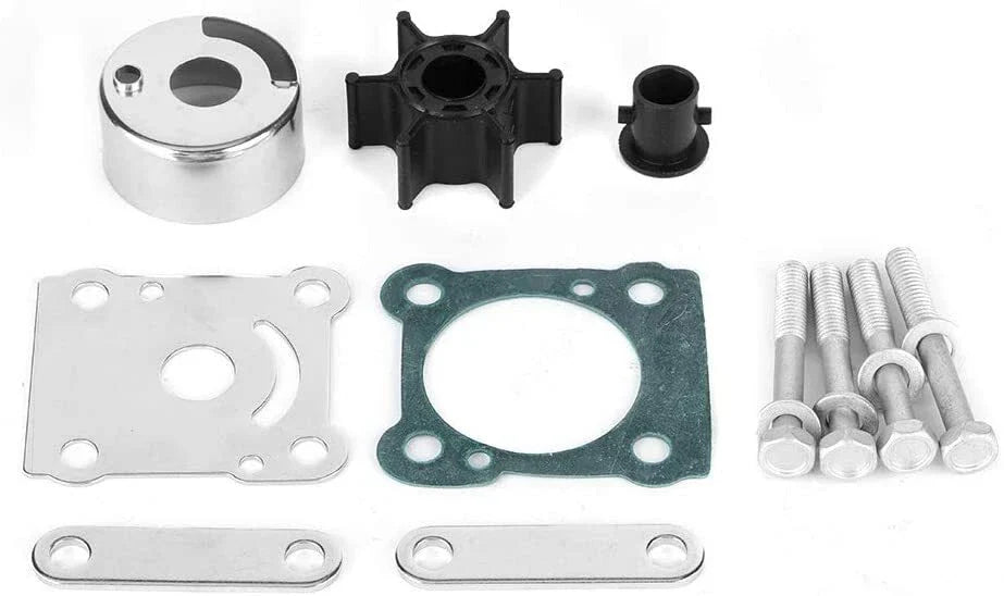 Water Pump Impeller Repair Kit for Yamaha 2-Stroke 6-8 HP Outboard