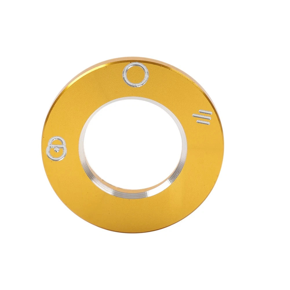 Ignition Switch Lock Trim Ring Cover Gold for Vespa LX LXV S ET4 GTS GTV (2005-2023)