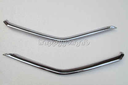 Chrome Front Upper Grille Cover Trim for Nissan Qashqai Rogue Sport (2014-2017)