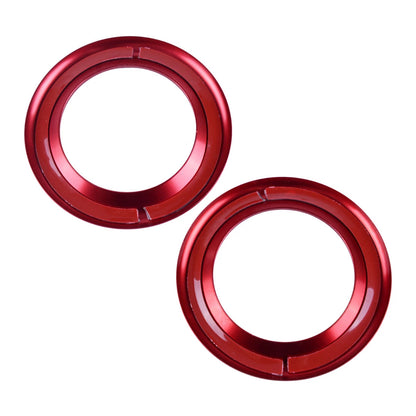 Red Front Door Stereo Speaker Trim Covers for Honda Civic (2016-2019)