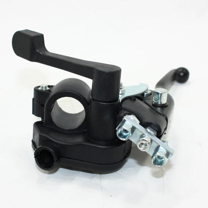 22mm Thumb Throttle Twin Brake Lever for 49cc Mini Kids Quad ATV Bike
