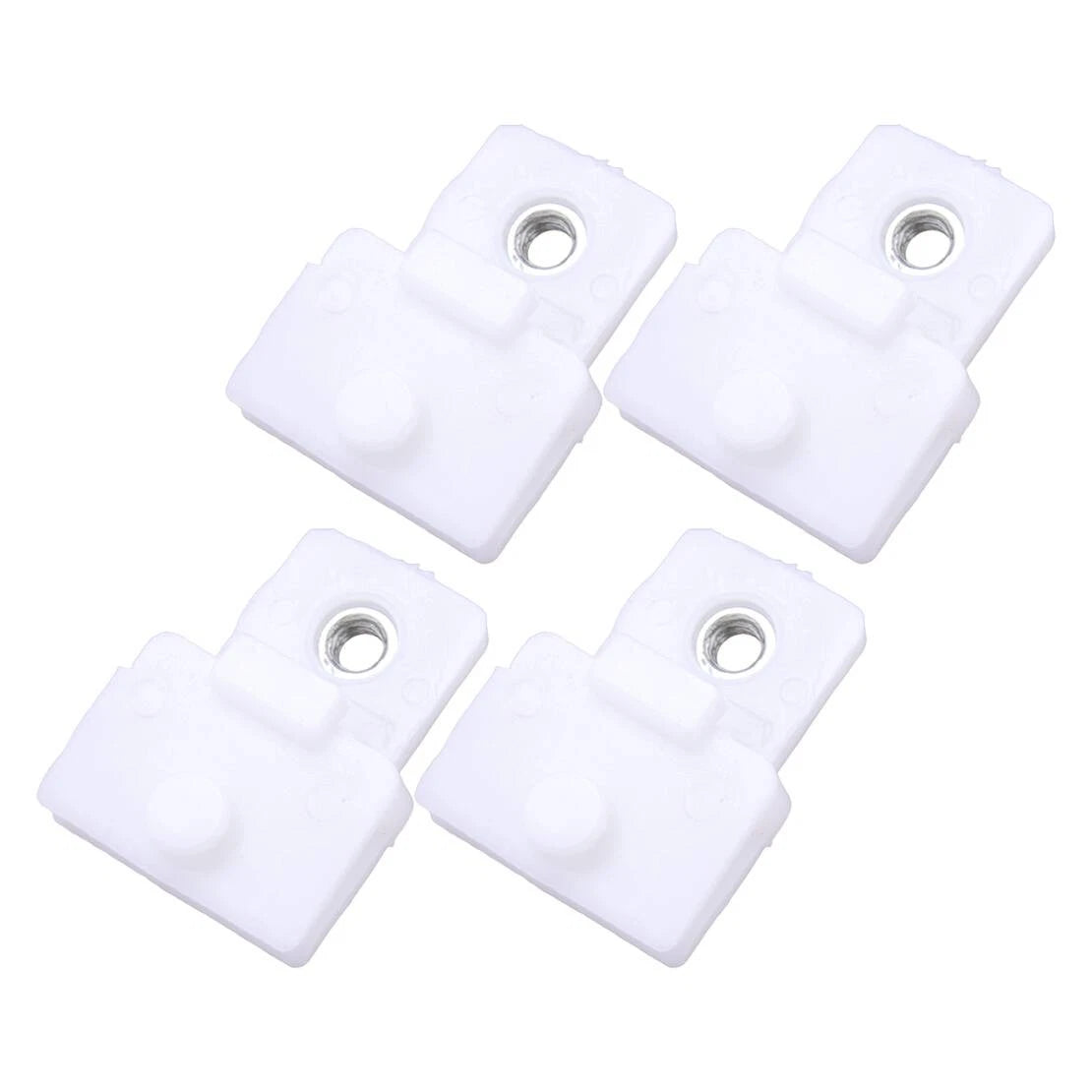 4 x White Door Glass Rail Clips for Isuzu D-Max Rodeo Holden Colorado