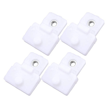 4 x White Door Glass Rail Clips for Isuzu D-Max Rodeo Holden Colorado