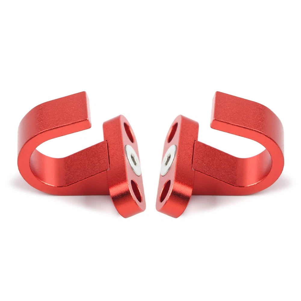 2 x Rear Brake Hose Clamp Guide Red for Yamaha YZ125 YZ250F YZ450F YZ85 (03-22)
