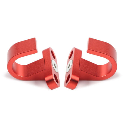 2 x Rear Brake Hose Clamp Guide Red for Yamaha YZ125 YZ250F YZ450F YZ85 (03-22)