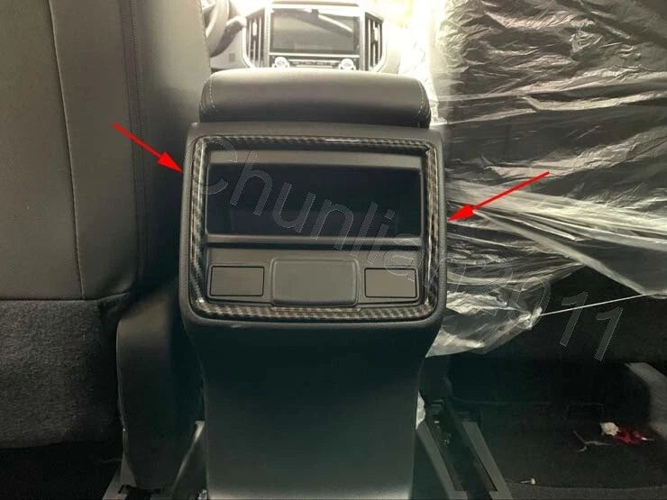 Inner Rear Armrest Box Air Vent Cover Trim for Subaru Forester (2019-2023)