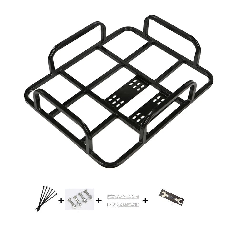 80kg Loading Steel Tube Rear Grille Rack for Food Delivery Box