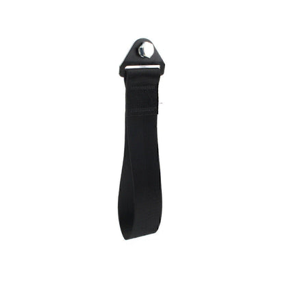 Racing Car Tow Strap for Universal Use - Black Towing Belt (2023)