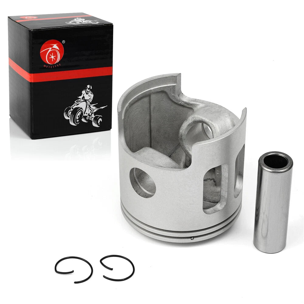 Top End Piston Kit w/ Gaskets .50mm Oversize for Yamaha G1 2-Cycle Golf Cart