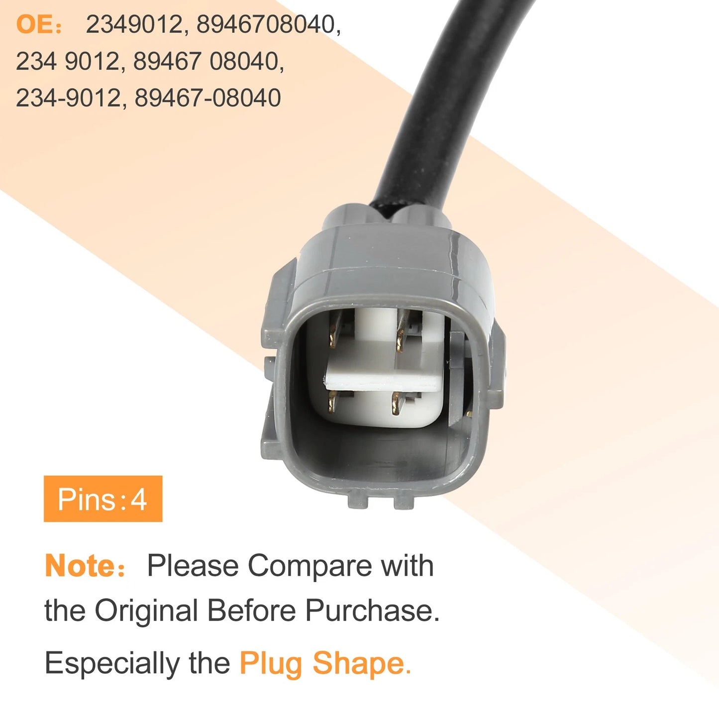 Upstream Oxygen Sensor for Toyota Sienna (2004-2010)