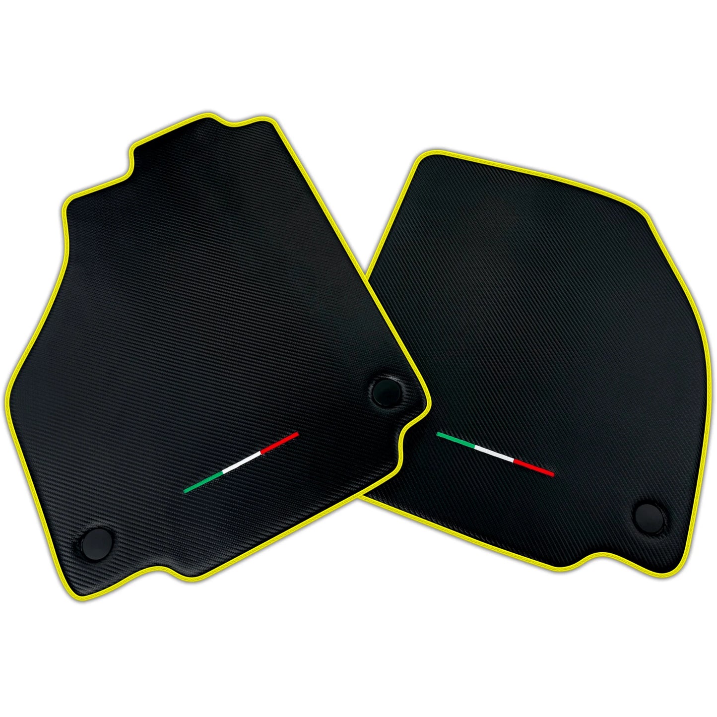 Carbon Fiber Floor Mats for Ferrari 488 GTB | Various Trim Colors