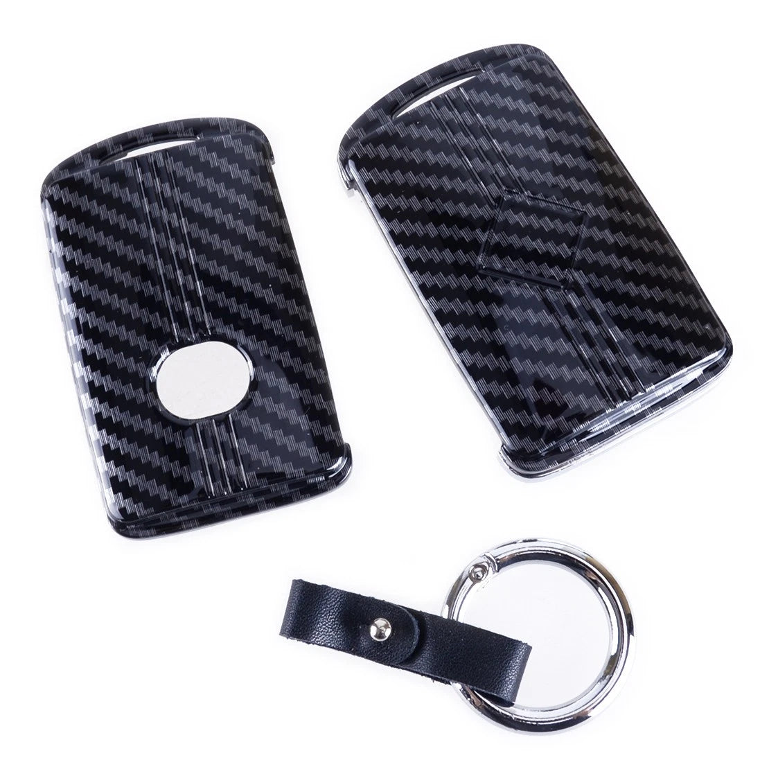 Carbon Fiber Key Cover Protector for Mazda 3, 6, CX30, CX5, MX5 (2020-2023)
