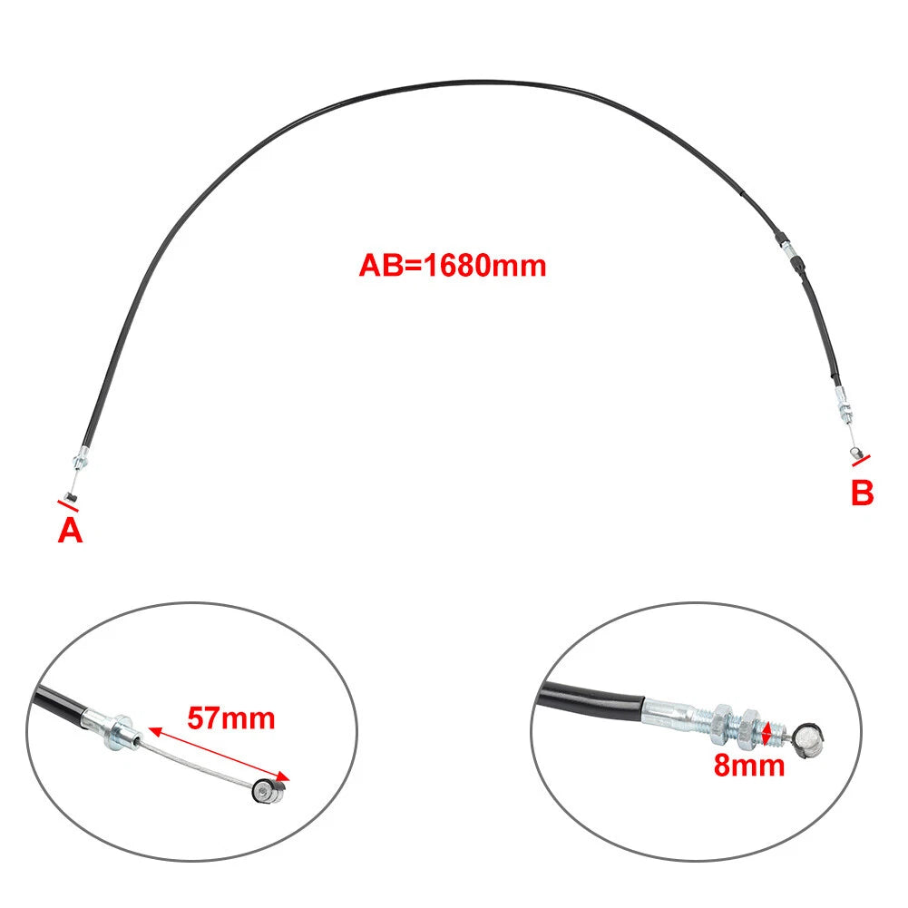 Clutch Cable 168CM for Indian Scout Bobber Sixty ABS (2018-2023)