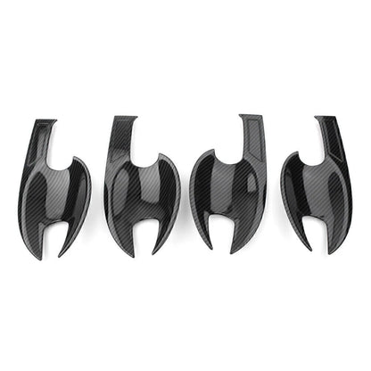 Carbon Fiber Inner Door Handle Bowl Cover Trim for Mazda CX-5 (2017-2020)
