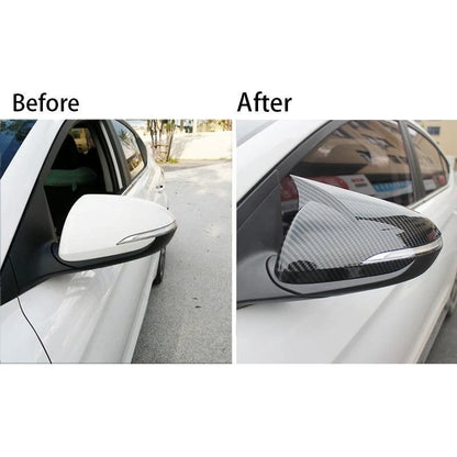 Side Wing Mirror Cover Caps for Hyundai Elantra (2016-2019)  ABS