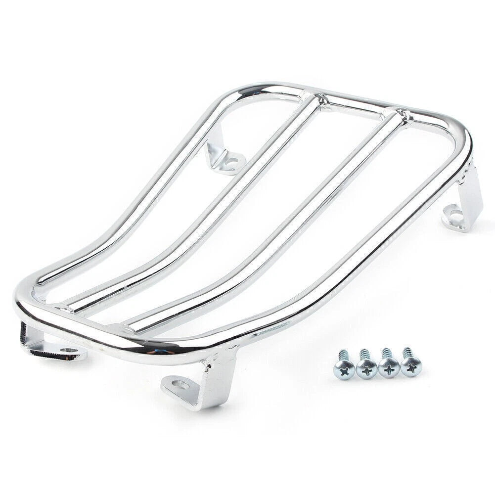 Chrome Foot Pedal Rear Luggage Rack Bracket for VESPA GTS300 (2017-2023)
