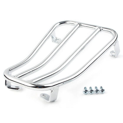 Chrome Foot Pedal Rear Luggage Rack Bracket for VESPA GTS300 (2017-2023)