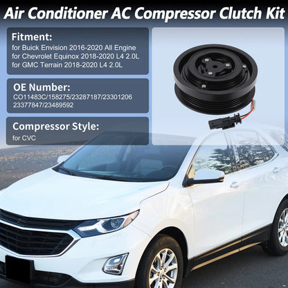 Air Conditioner AC Compressor Clutch for Chevrolet Equinox Terrain Buick