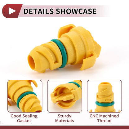 Oil Drain Plug Set for Ford F-250 F-350 F-450 F-550 Super Duty (2011-2012)