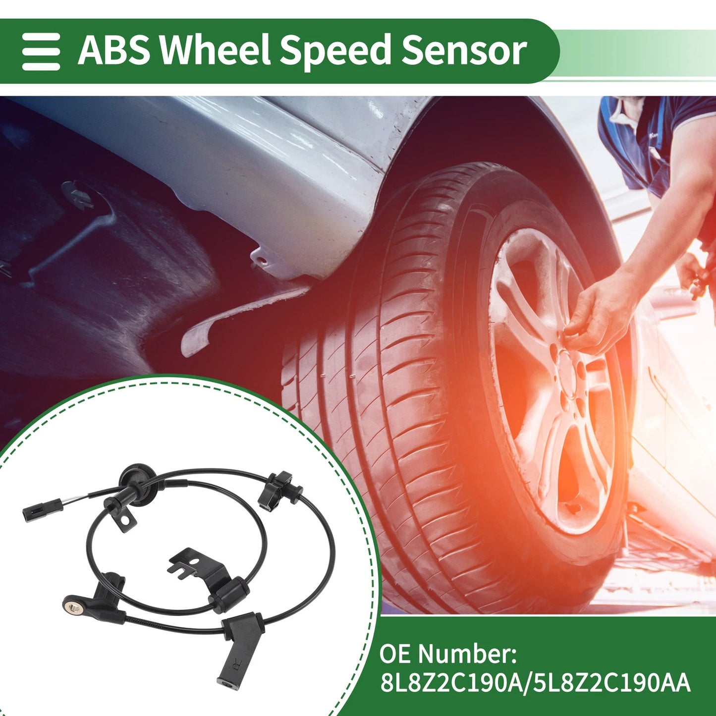 ABS Wheel Speed Sensor for Ford Escape (2004-2008) Rear Right