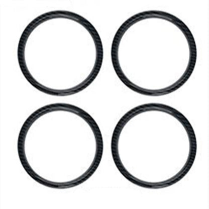 11 x Black Dashboard Ring Covers for BMW MINI Cooper F55 F56 (2014-2023)