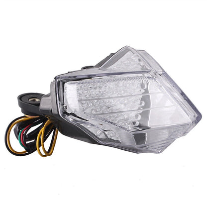 Clear Rear Tail Light Turn Signals for DUCATI 1198 R CORSE 2008-2010