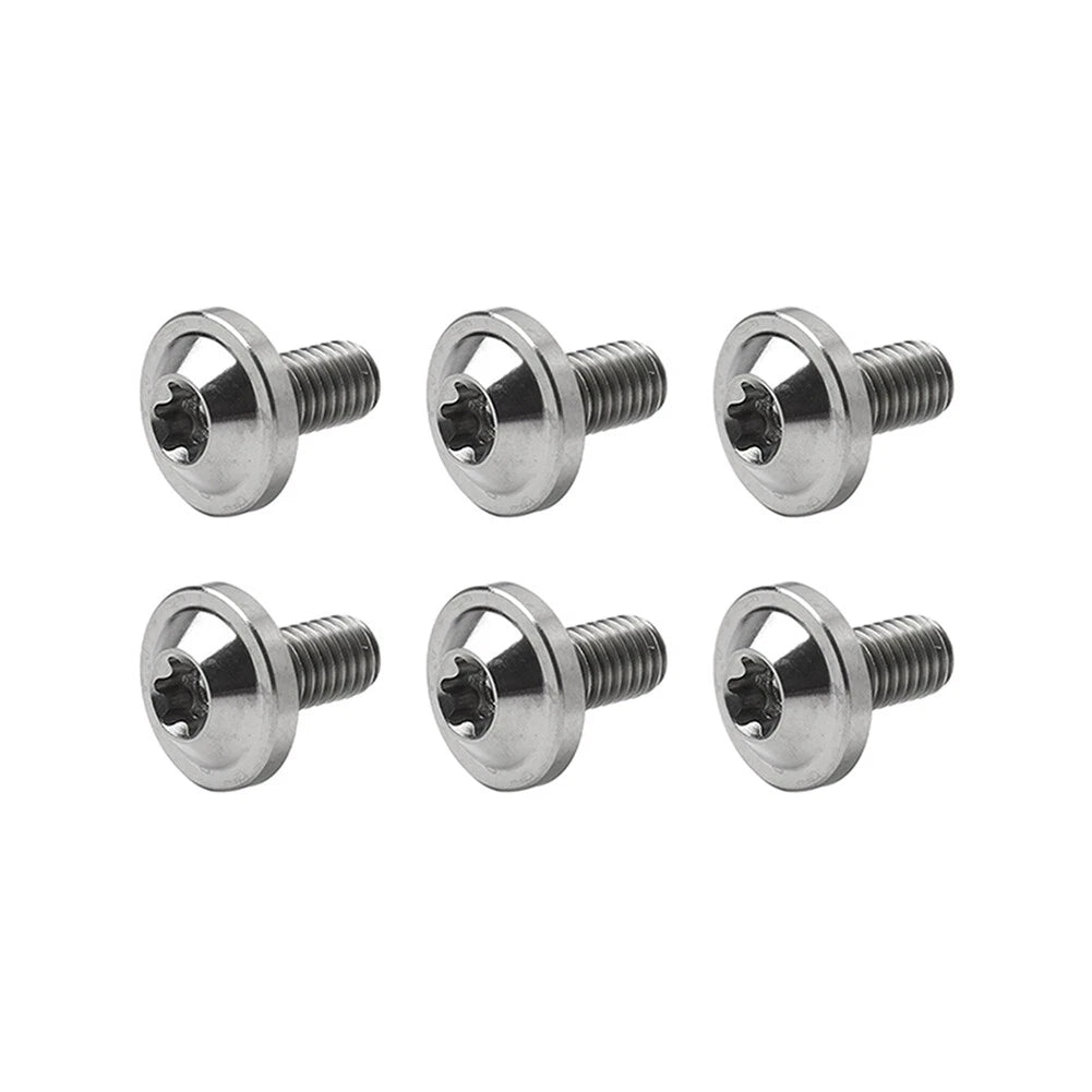 6 x M6x20mm Alloy Torx Head Screws for Titan Motorcycle Bike