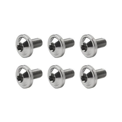 6 x M6x20mm Alloy Torx Head Screws for Titan Motorcycle Bike